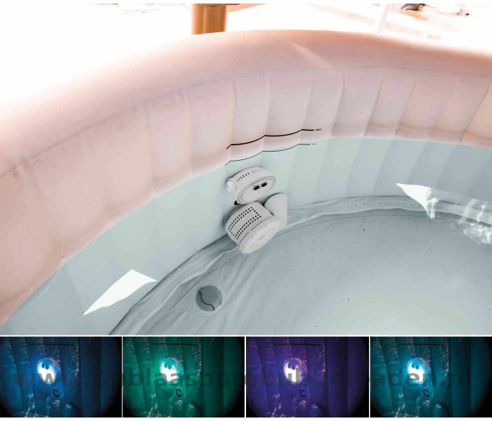 Led verlichting Intex Pure spa bubbel